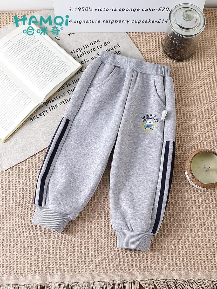 Детские брюки на резинке，hamqi