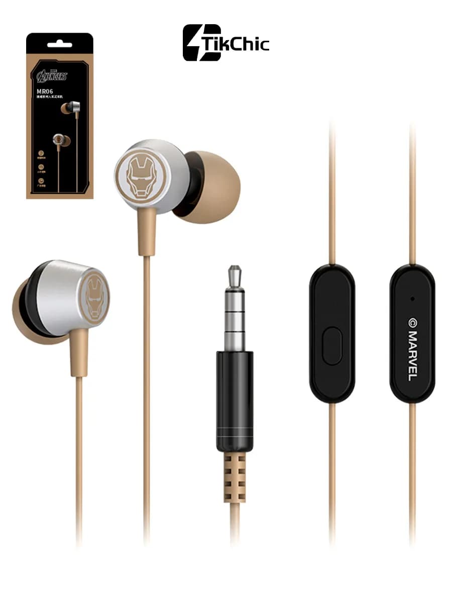 Наушники проводные с микрофоном MR06