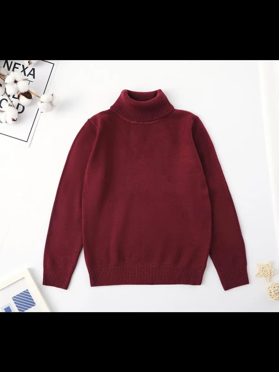 водолазка школьная вязаная