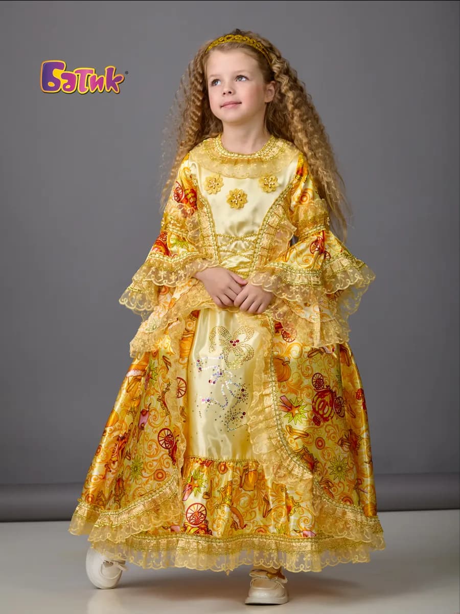 Новогодний костюм Платье Золушки