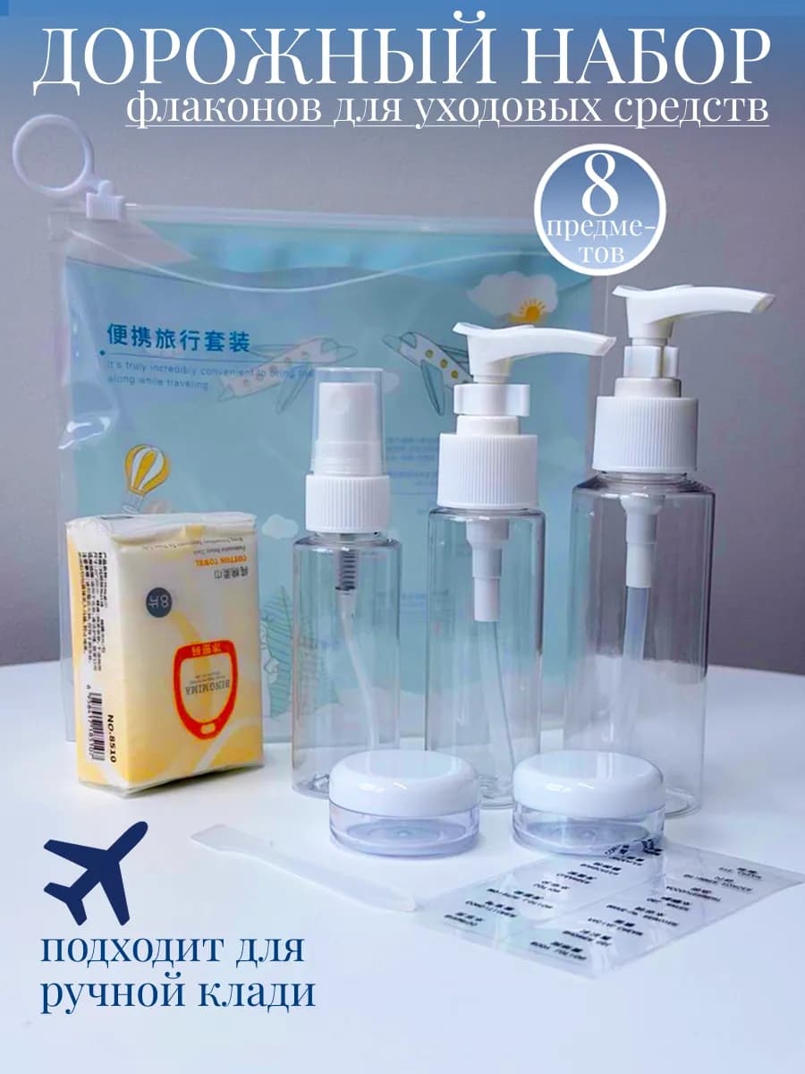 Дорожный набор флаконов