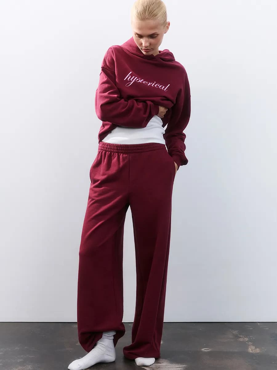 Брюки домашние из футера