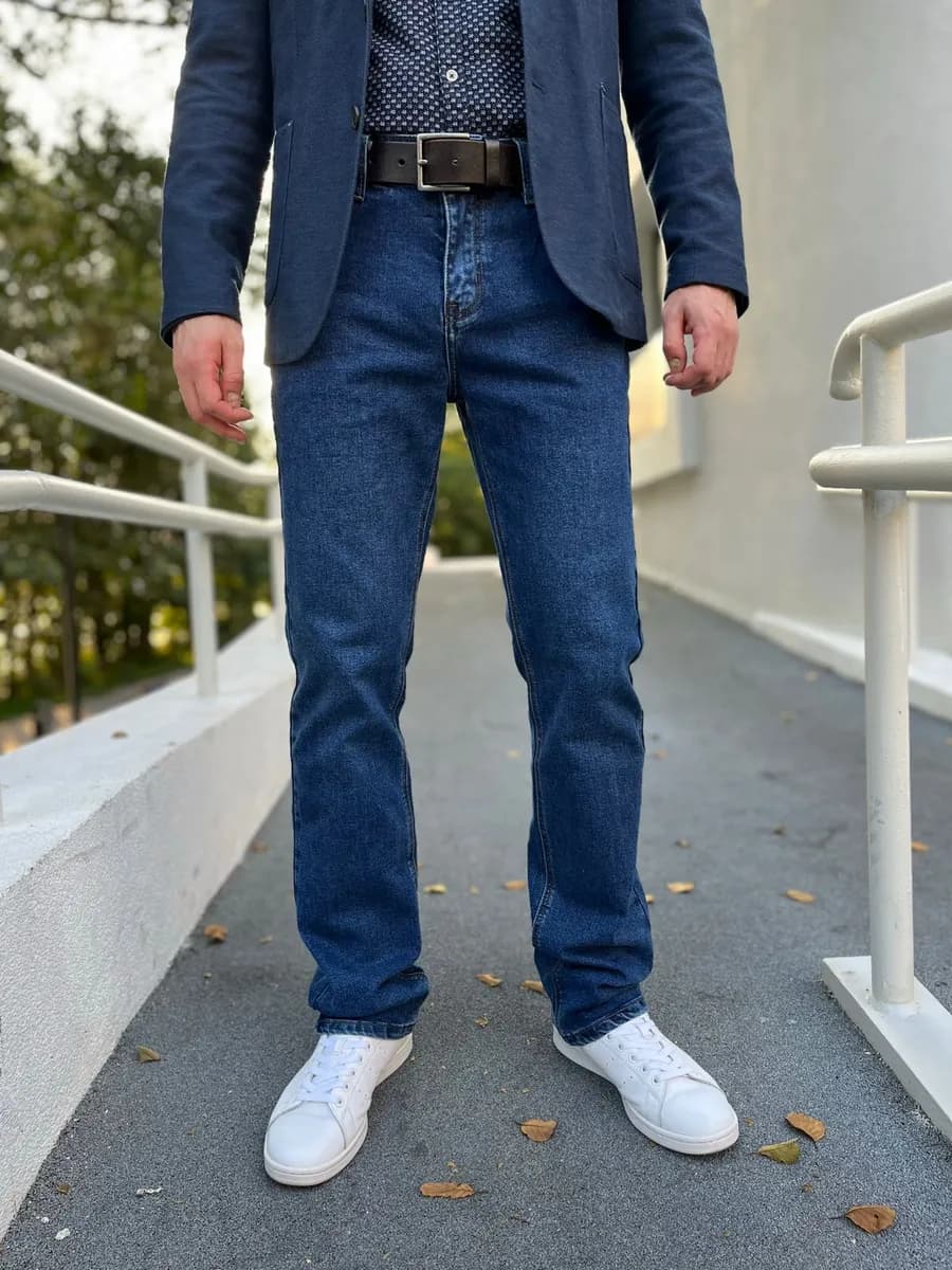 Джинсы прямые классические