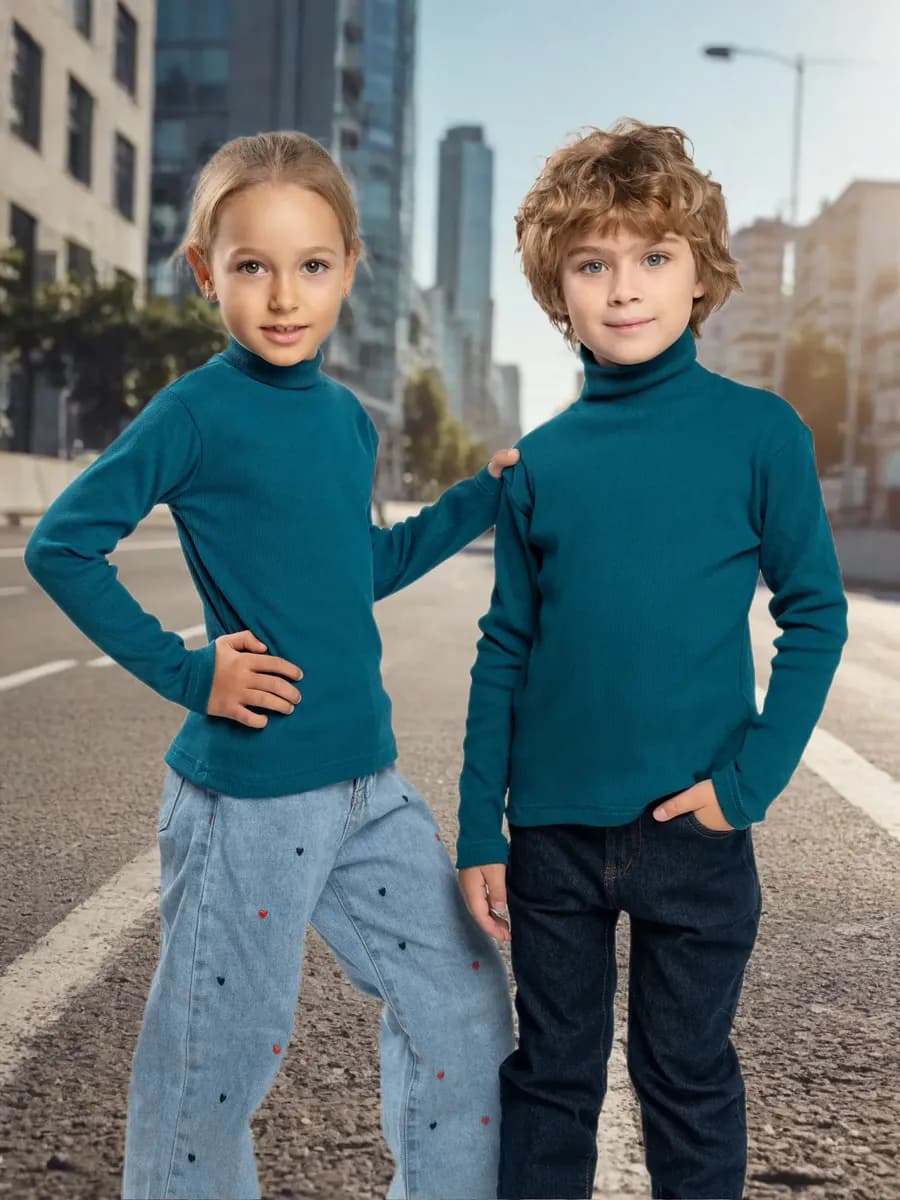 Водолазка для мальчика лапша школьная