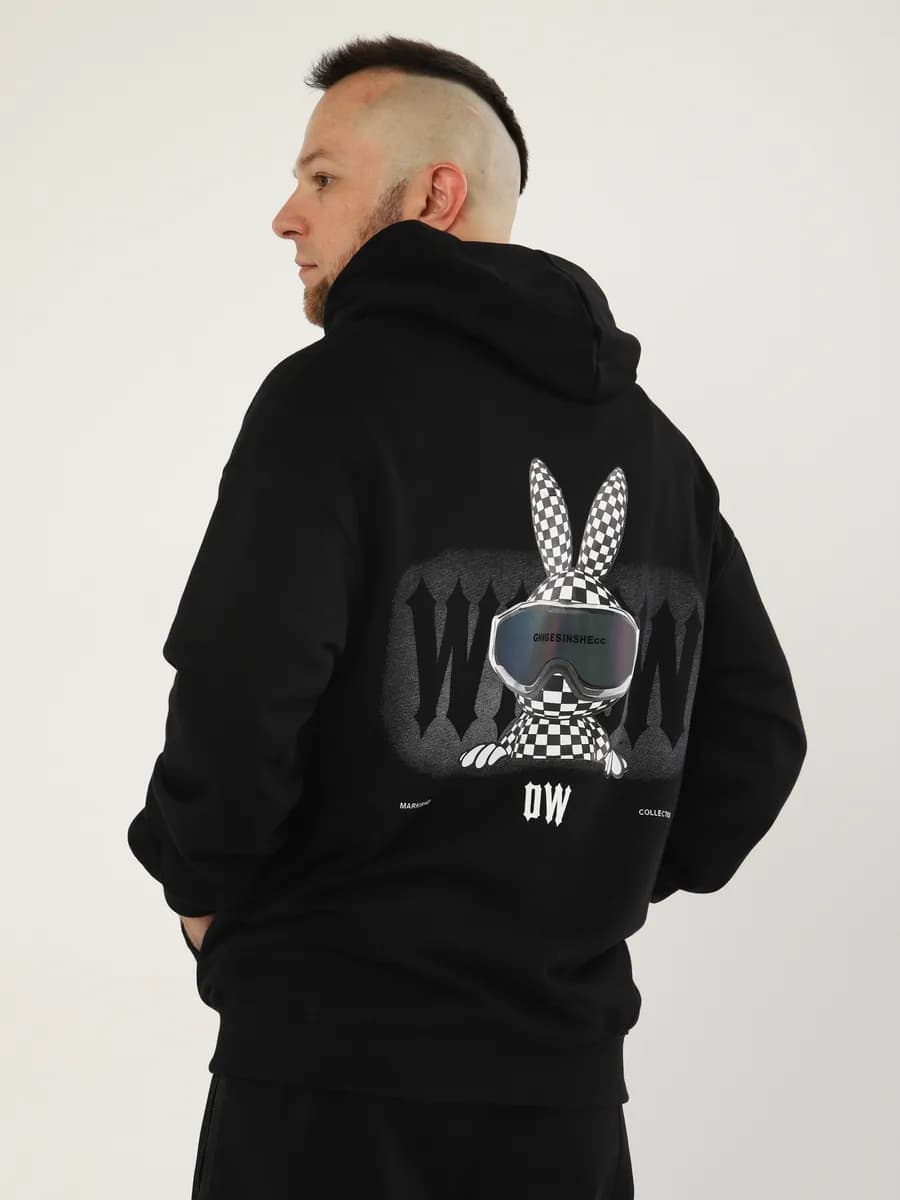 Худи с капюшоном без начеса