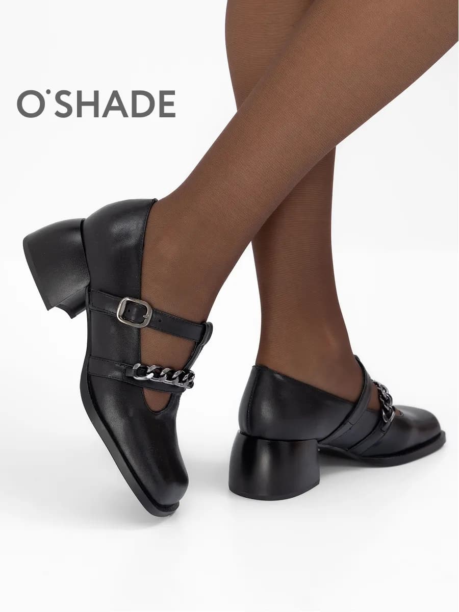 Туфли черные женские