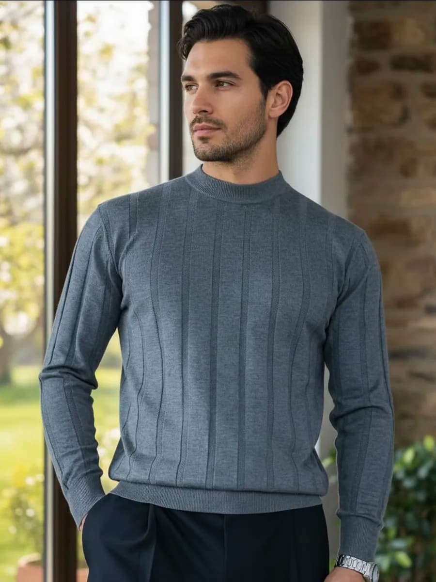 Джемпер с длинным рукавом