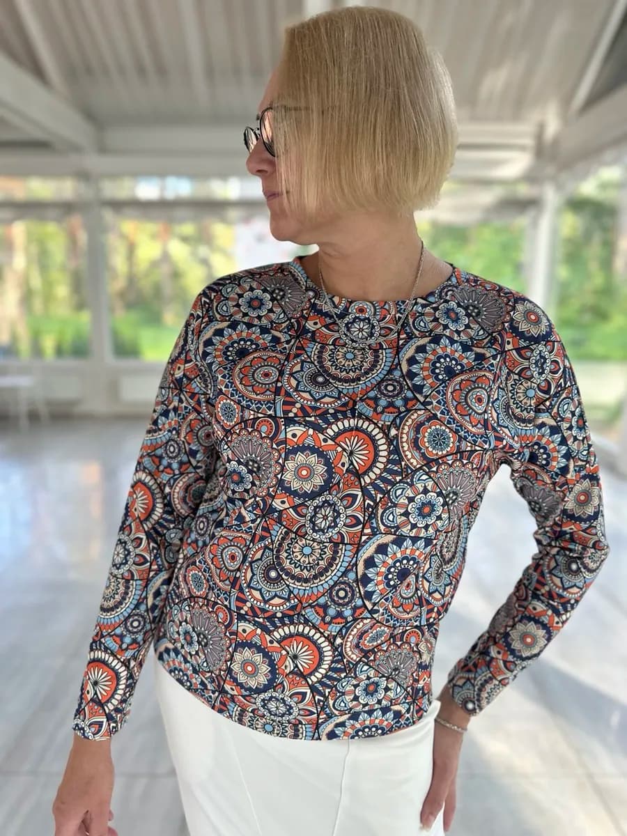 Джемпер тонкий оверсайз большого размера кофта