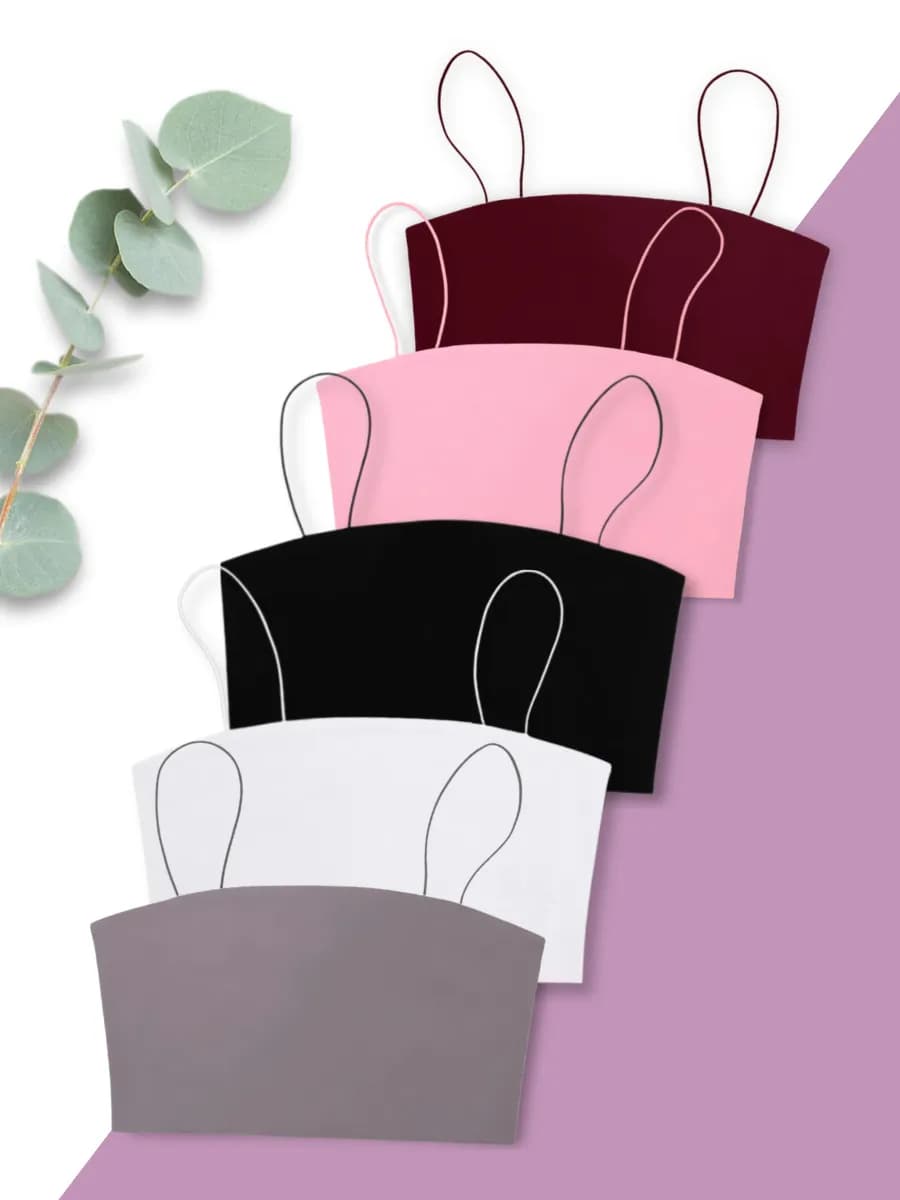 Топ на бретелях двойной набор 5 штук