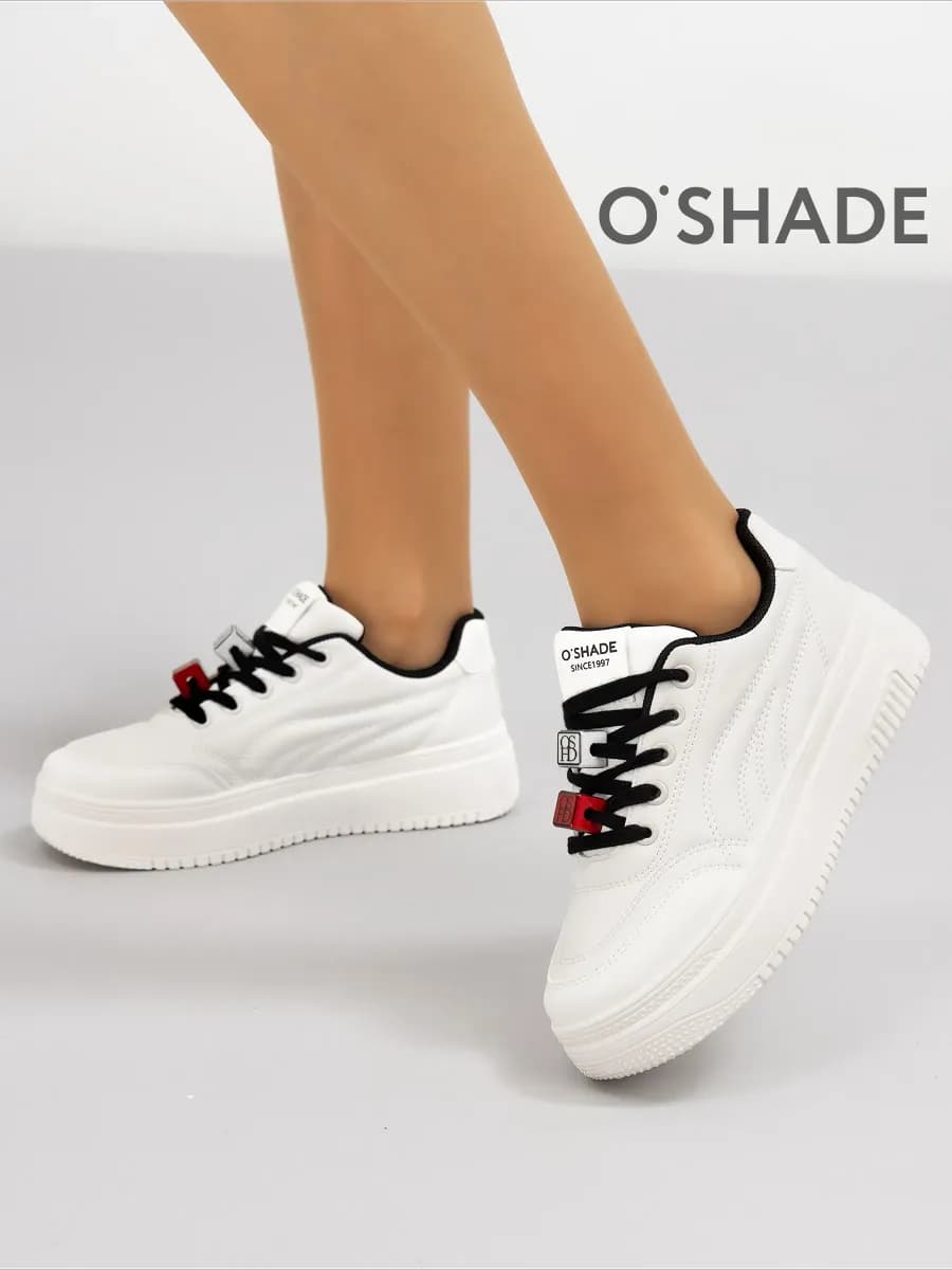 O'SHADE Кроссовки женские белые