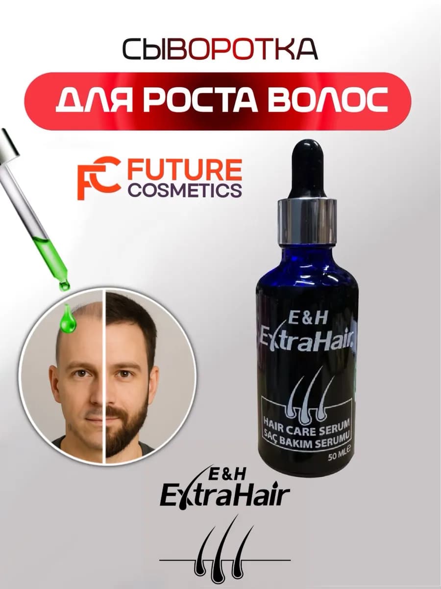 Сыворотка для роста волос и бороды