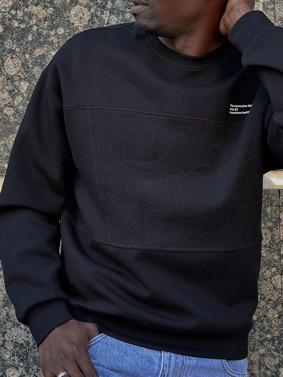 Джемпер свитшот оверсайз