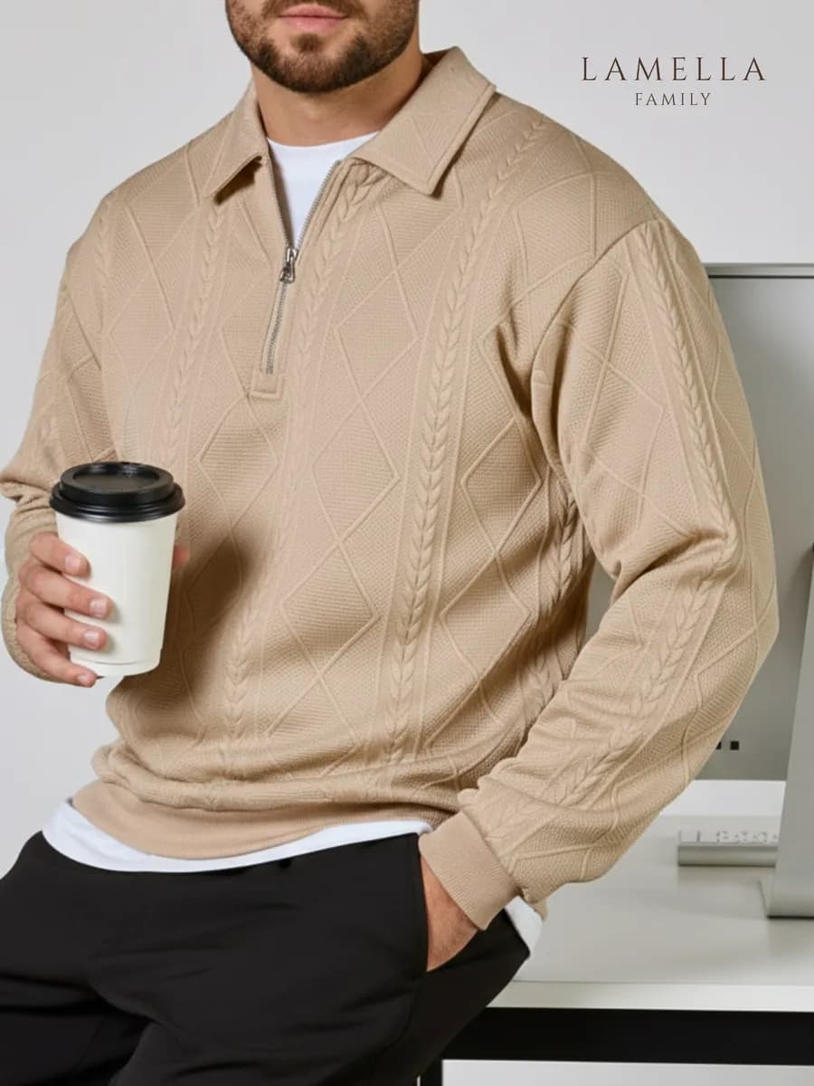 Свитер кофта полузамок polo на молнии полузамок