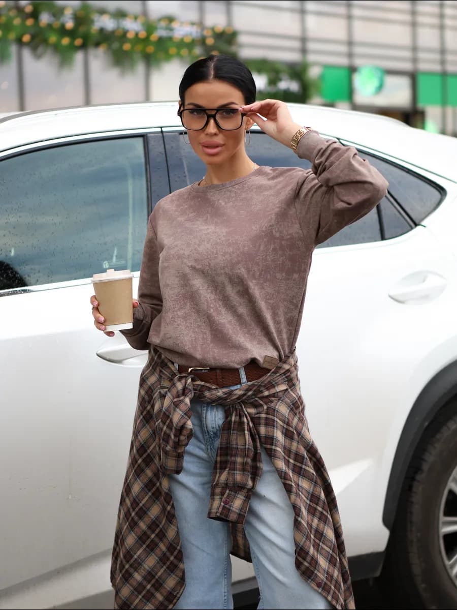 Свитшот толстовка варенка