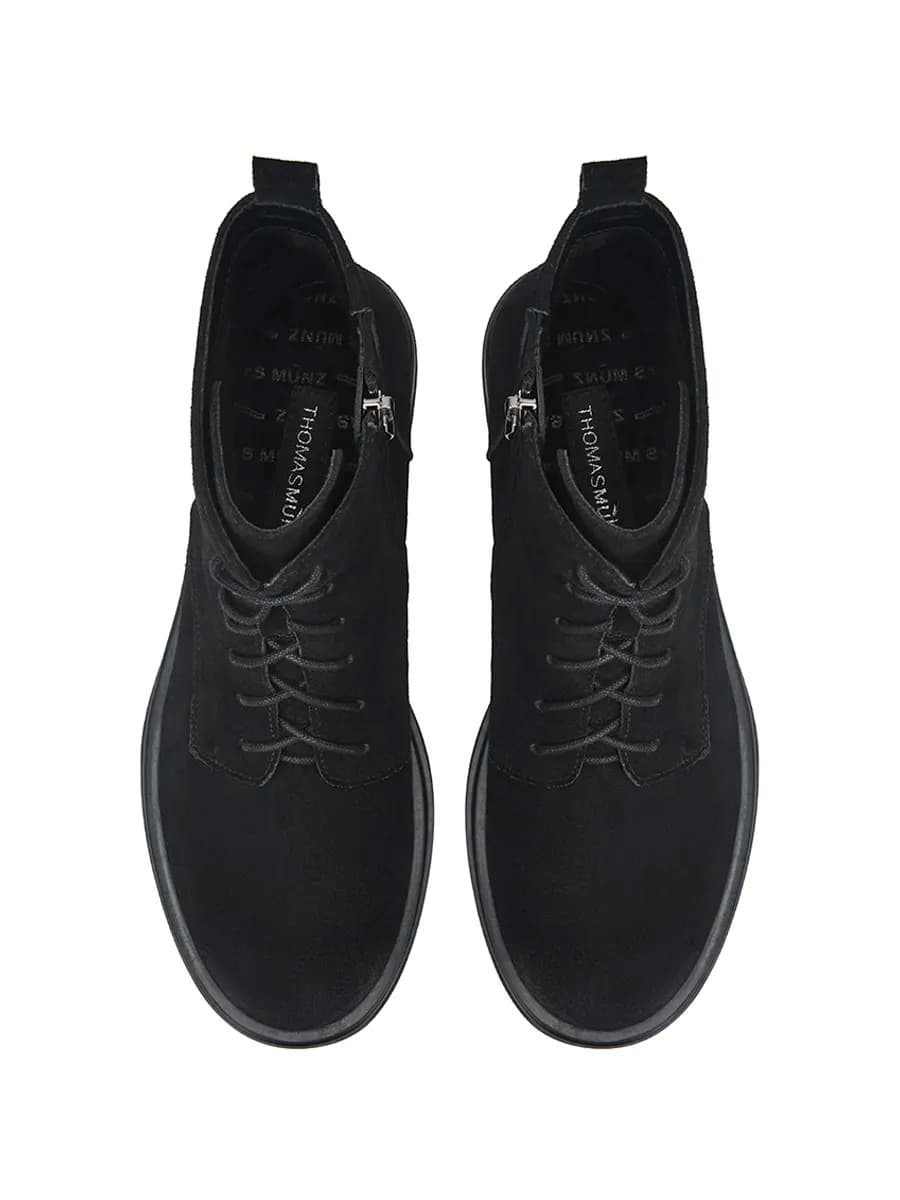 Ботинки демисезонные натуральная кожа на низком каблуке