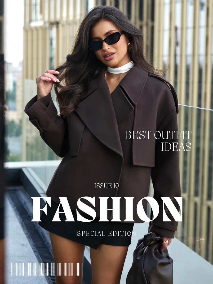 Пальто оверсайз шерстяное женское