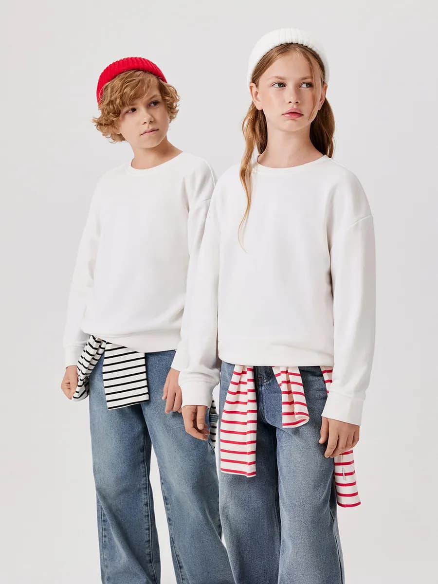 Свитшот базовый без начеса