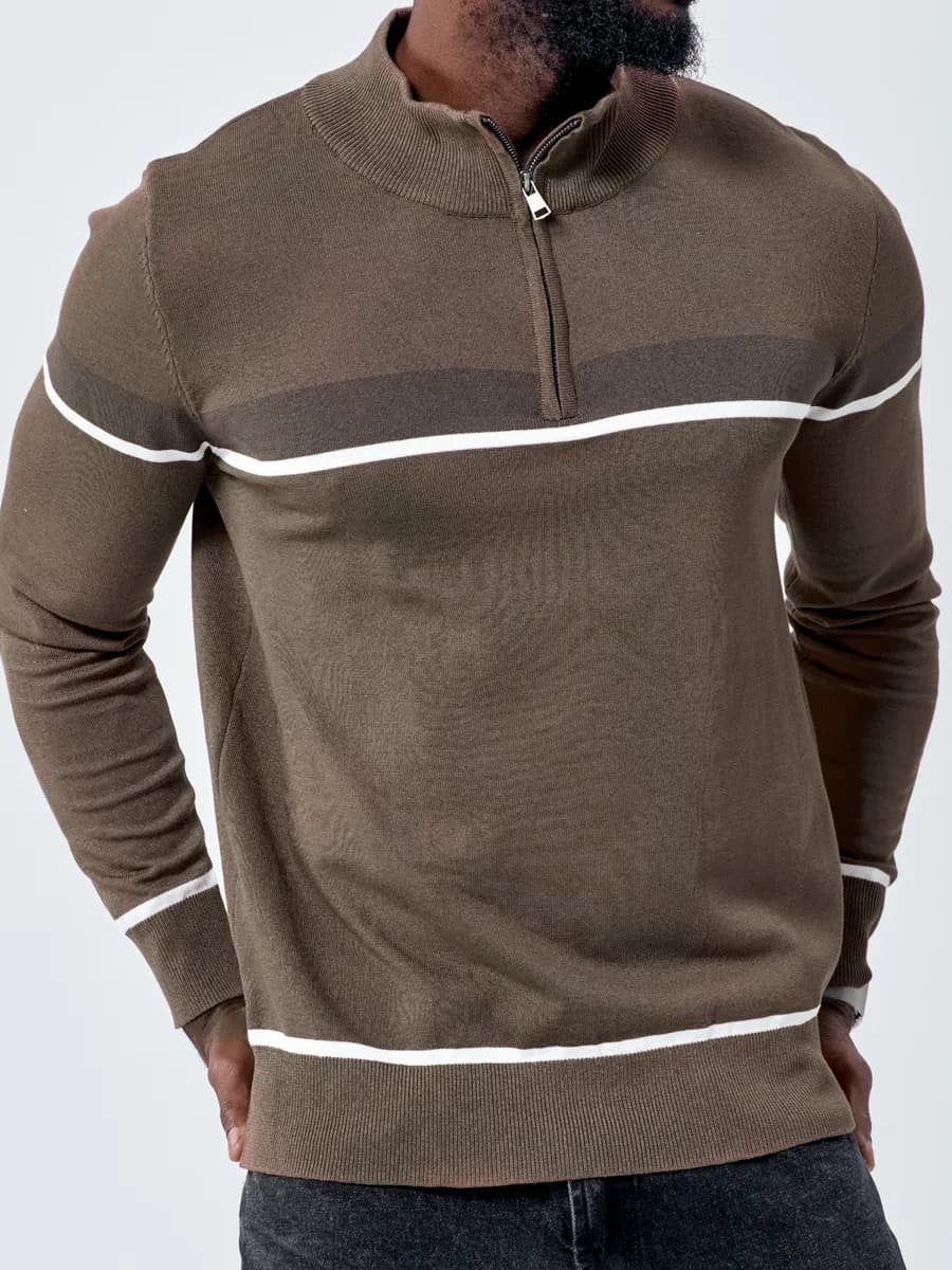 Джемпер на молнии мужской