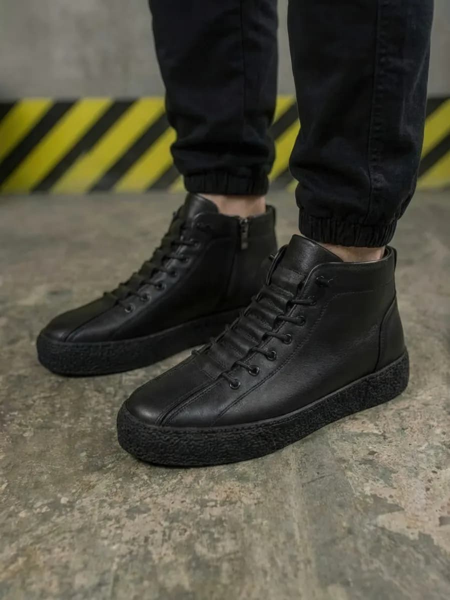 Ботинки зимние натуральная кожа