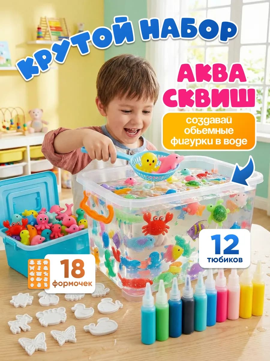 Набор для творчества и опытов с водой
