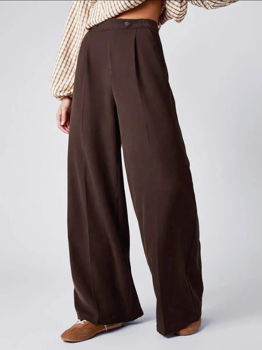 Брюки классические палаццо