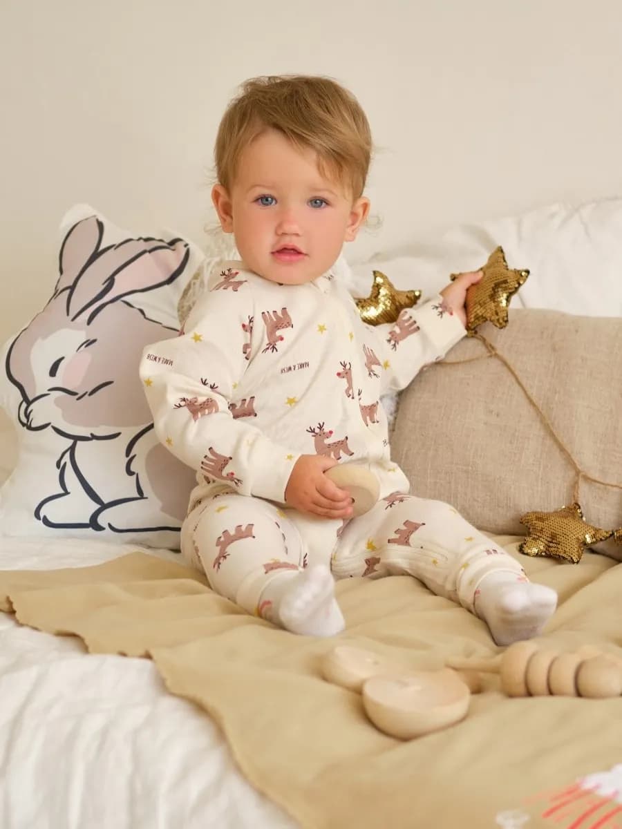 Детский комбинезон - слип для новорожденных