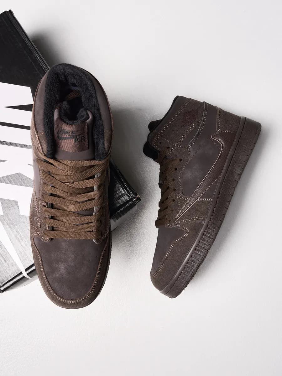 Кроссовки зимние с мехом