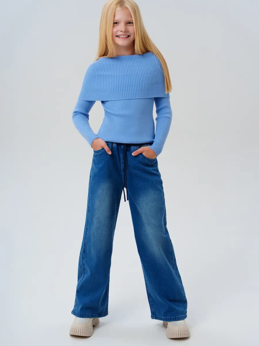 Джинсы wide leg