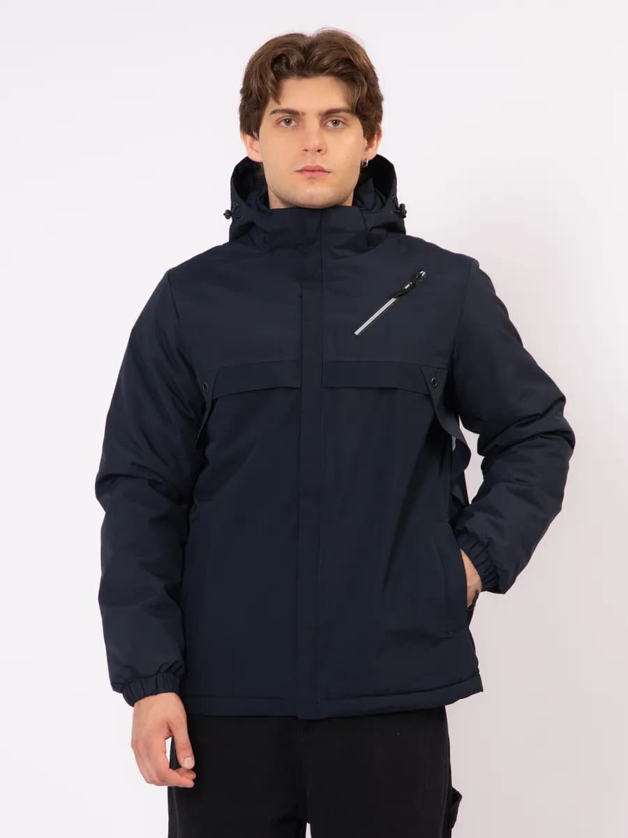 Куртка мужская демисезонная с капюшоном