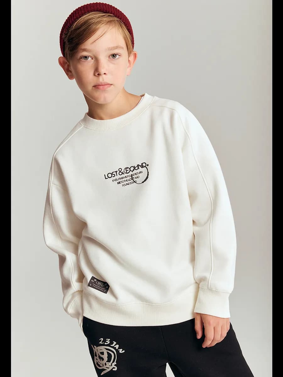 Свитшот из футера трехнитка с начесом