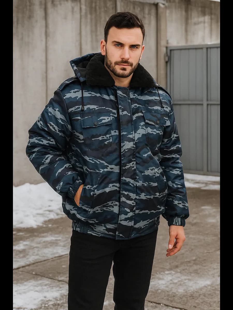 Куртка рабочая зимняя Охранника СИЗ