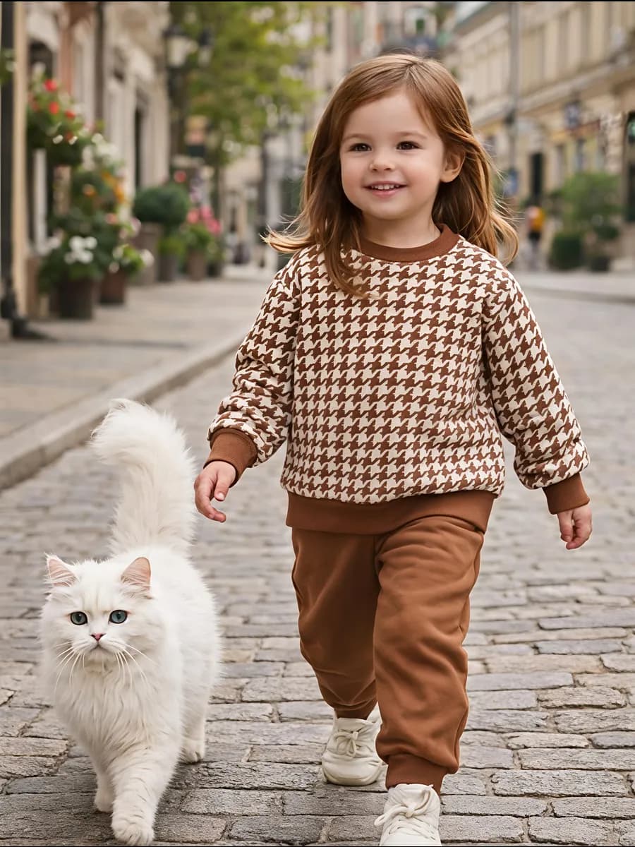 Детский костюм теплый весенний в садик