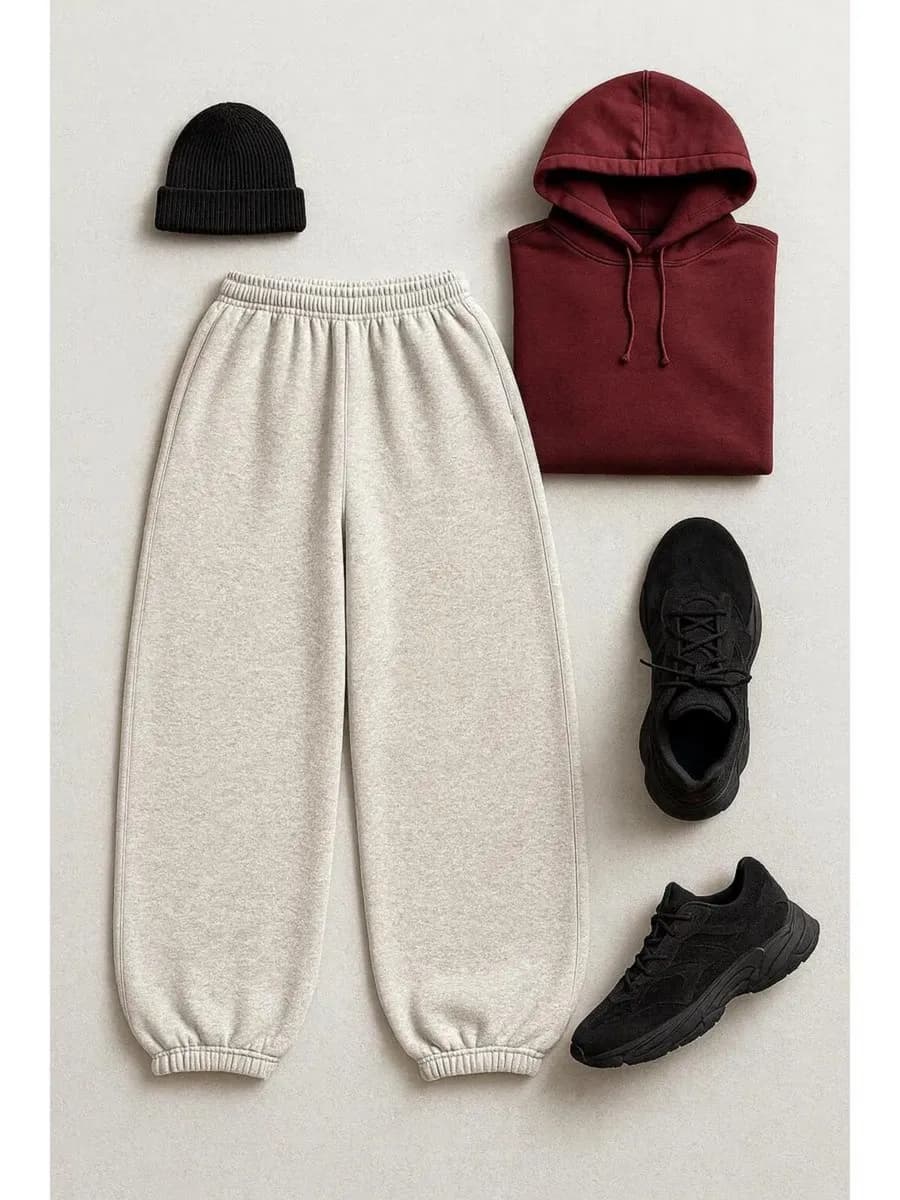 Штаны спортивные широкие джоггеры