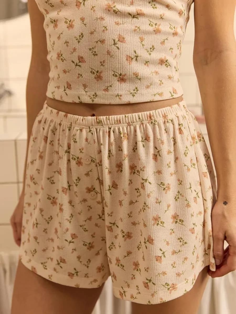 Домашние шорты пижамные