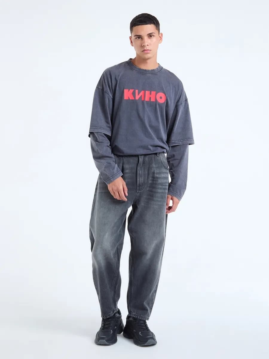 Джинсы широкие BALLOON