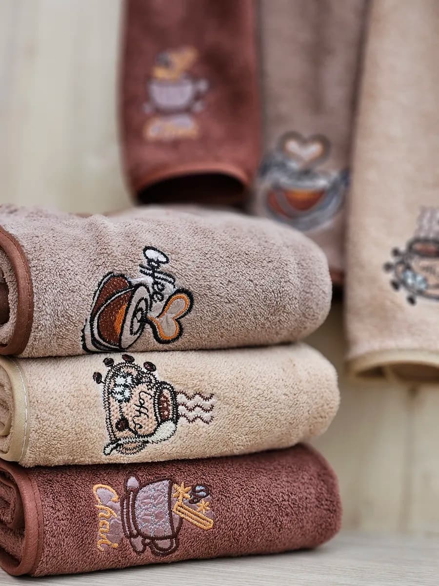 Полотенца кухонные 25х50 см 3 шт