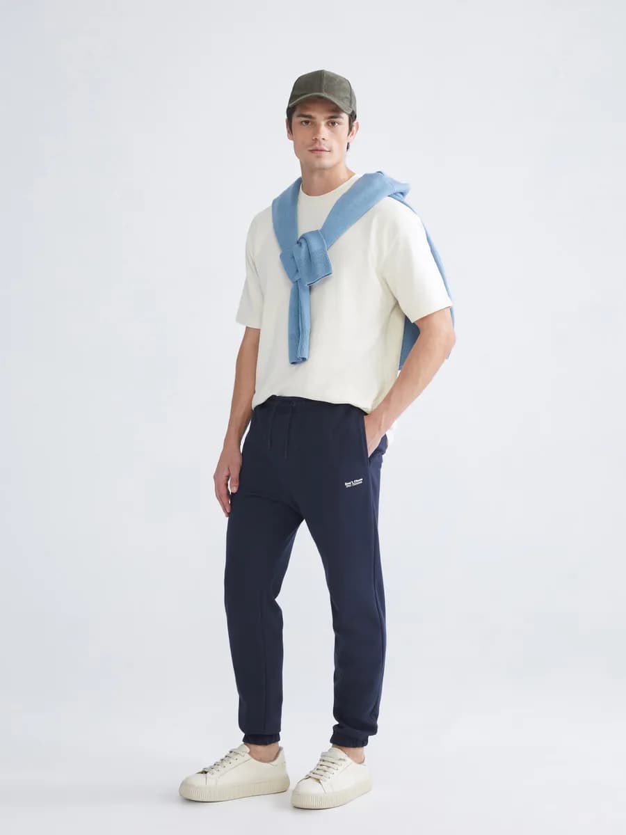 Мужской синий Спортивные штаны