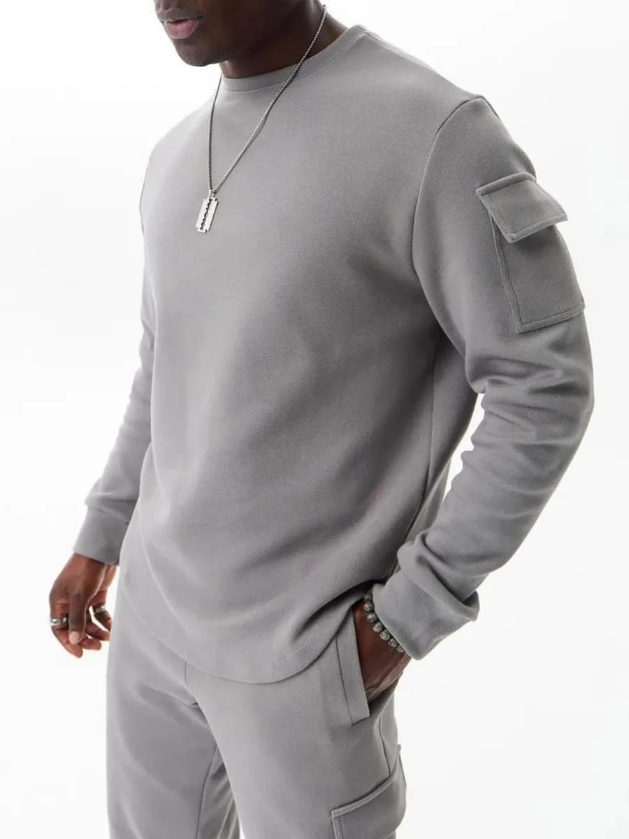 Спортивный костюм со свитшотом и джоггерами