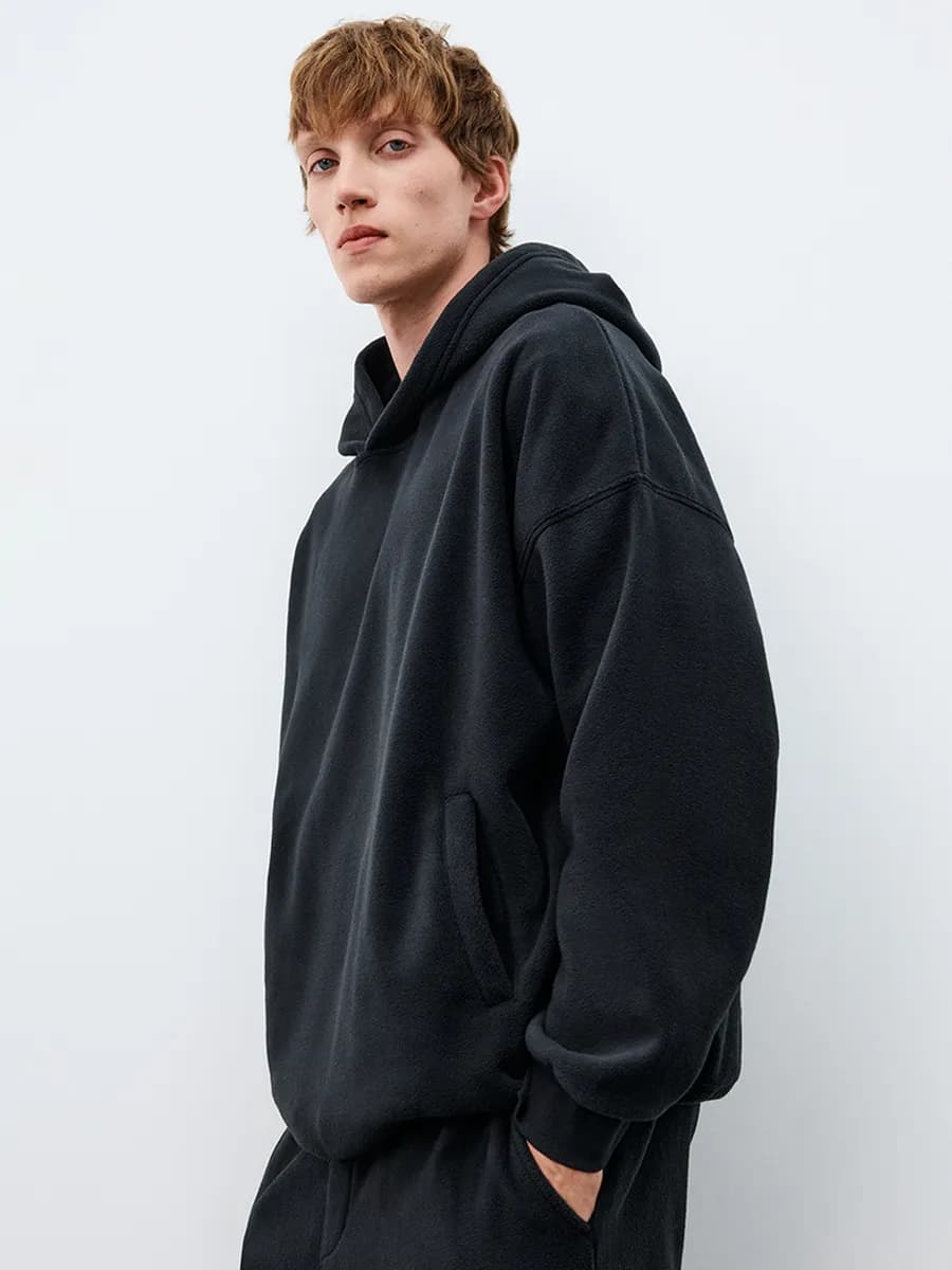 Худи с флисовым утеплителем