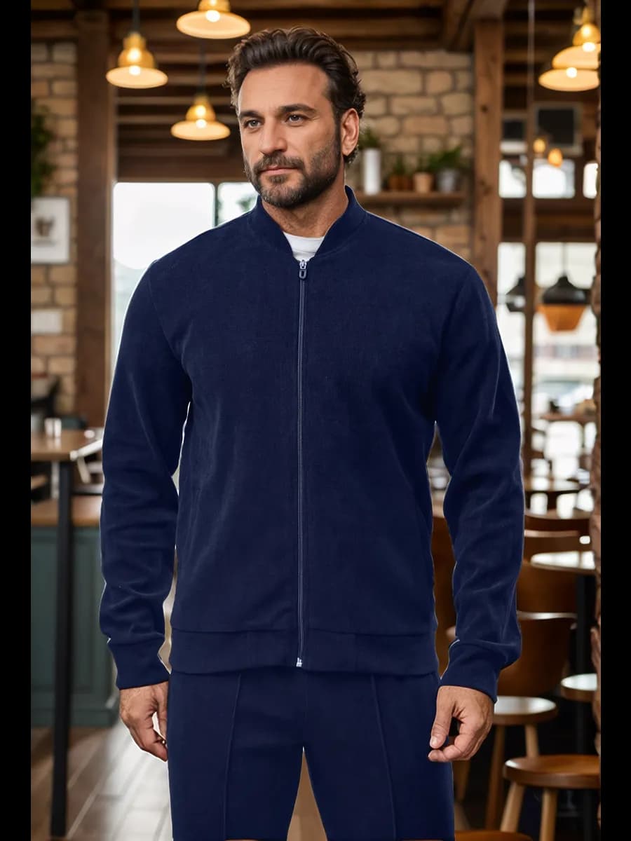 Костюм повседневный спортивный на молнии двойка