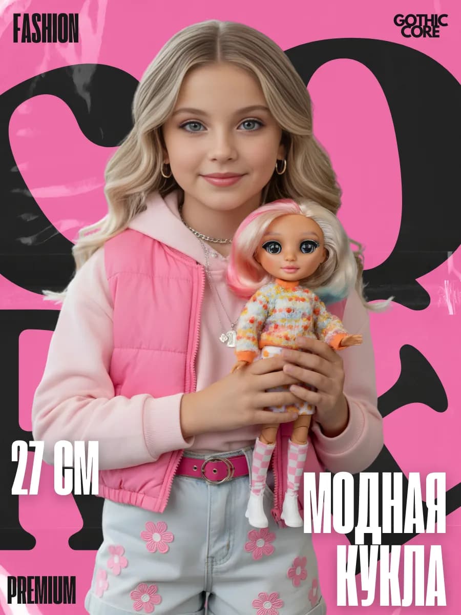 Кукла для девочки Энид Gothic Core 27 см