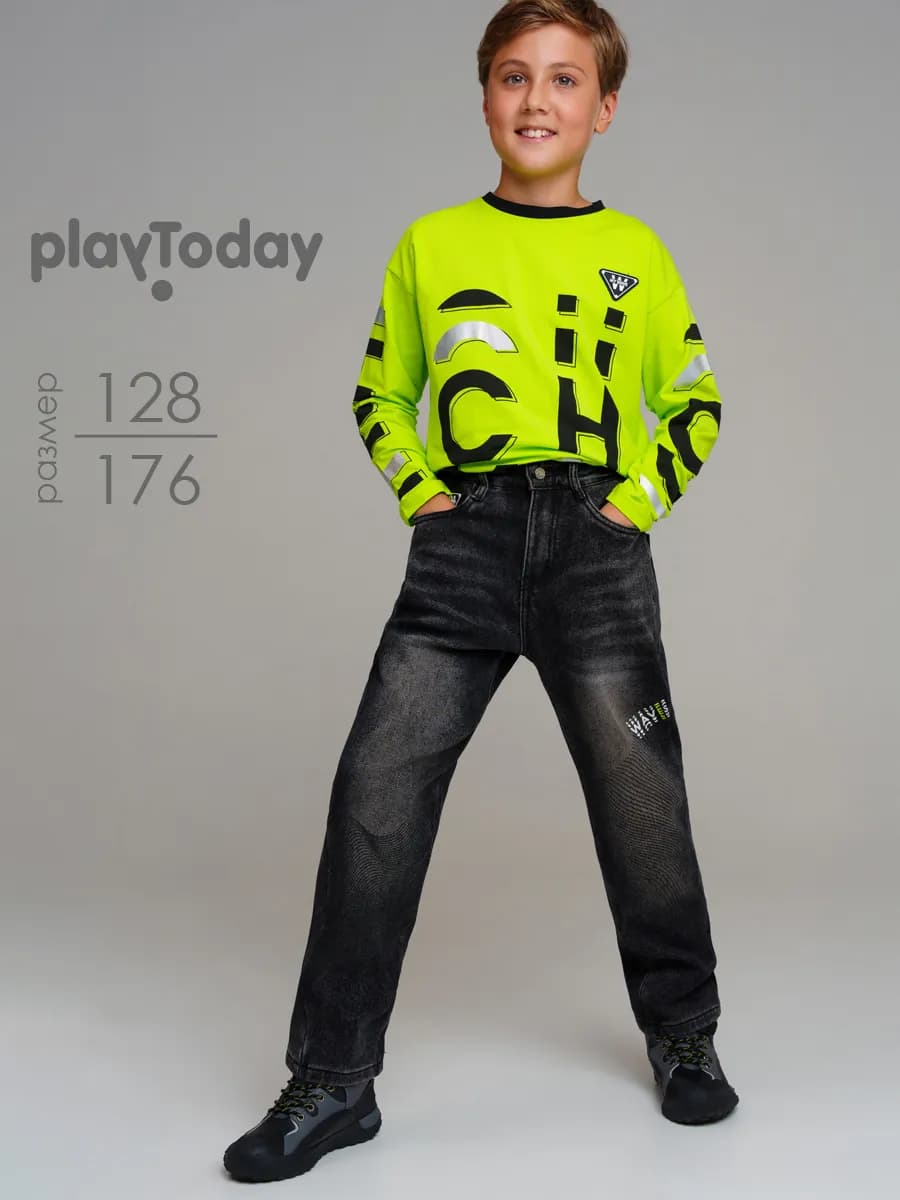 Джинсы на флисовой подкладке