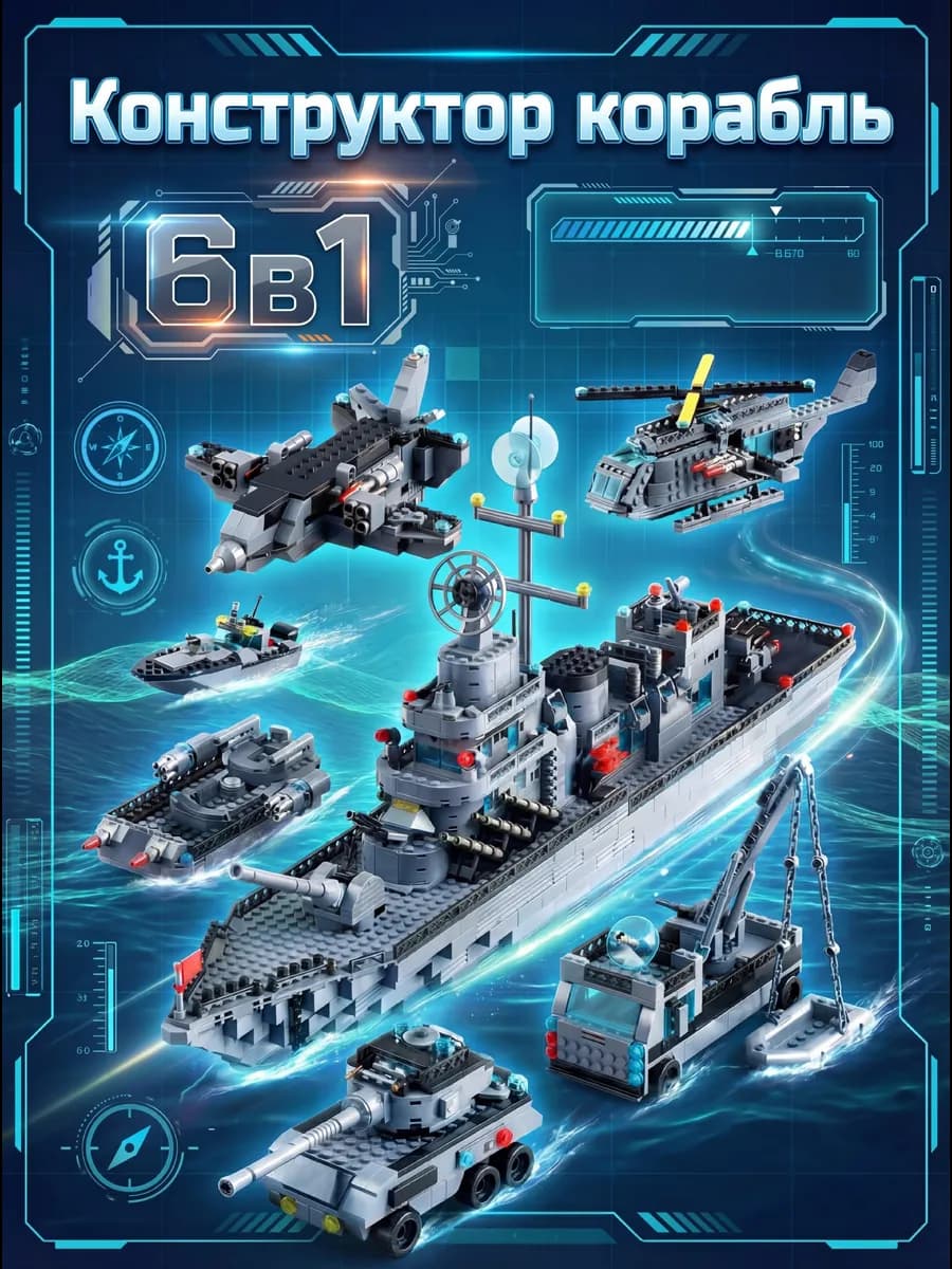 Конструктор для мальчиков развивающий