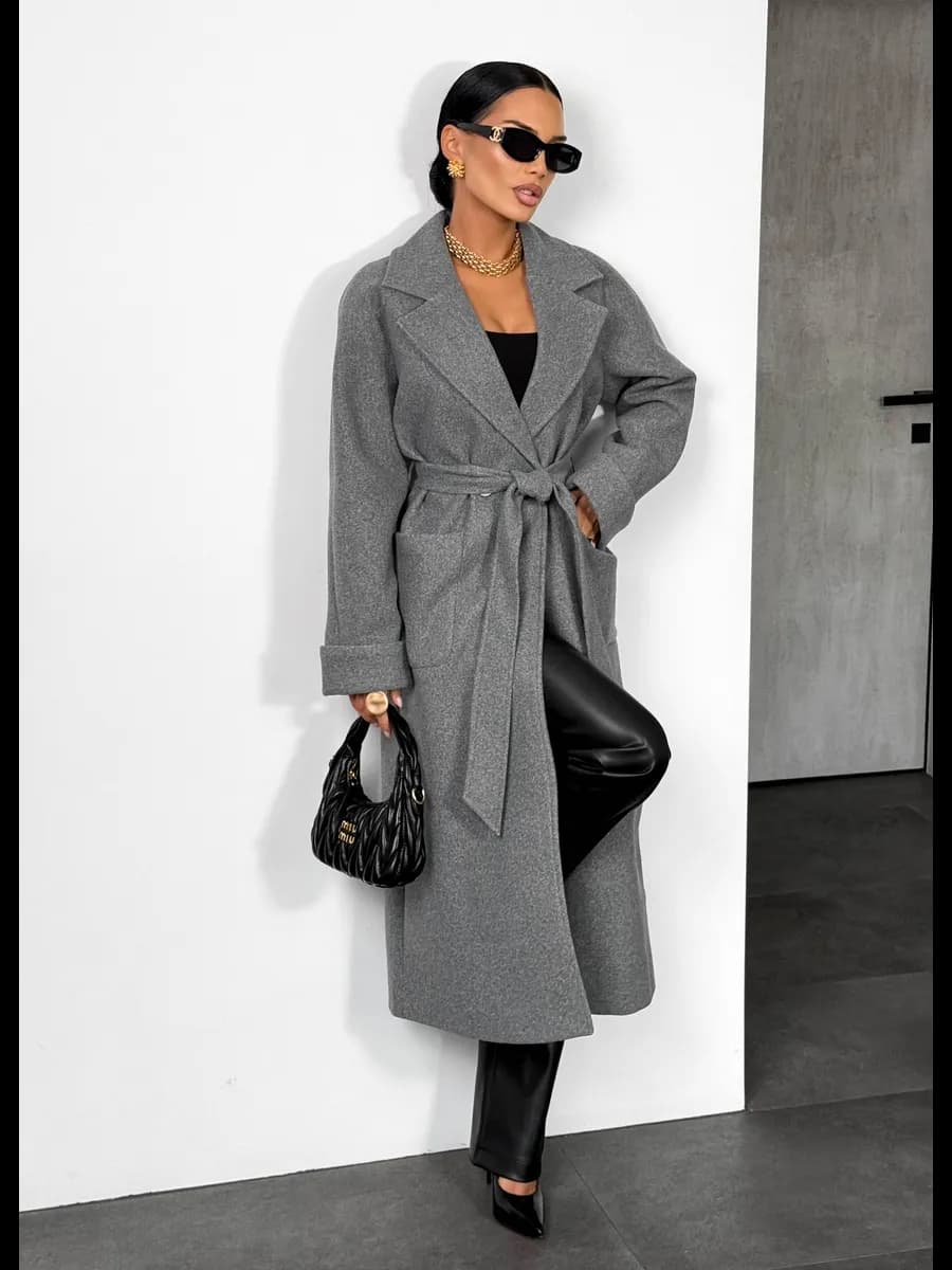 Пальто демисезонное оверсайз