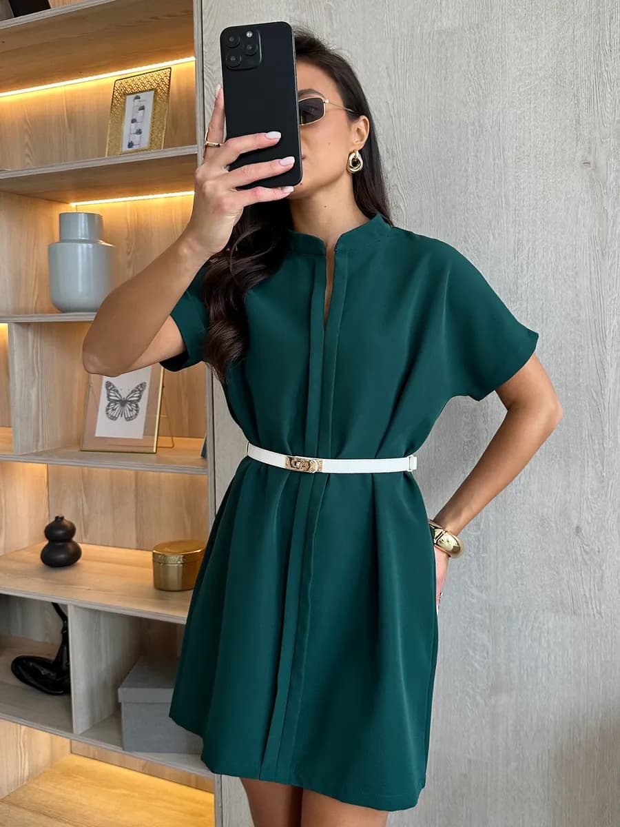 Платье праздничное короткое оверсайз