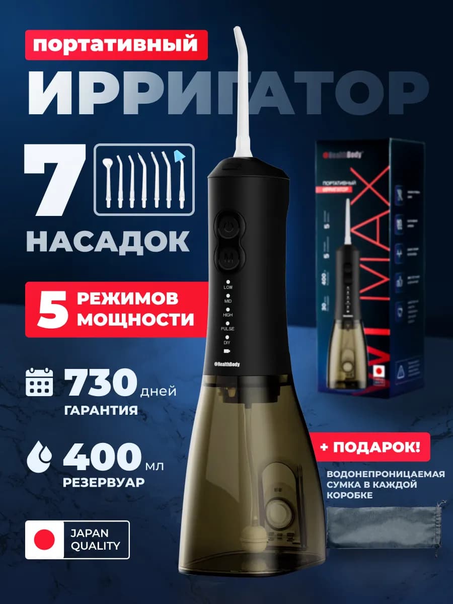 Ирригатор для зубов портативный