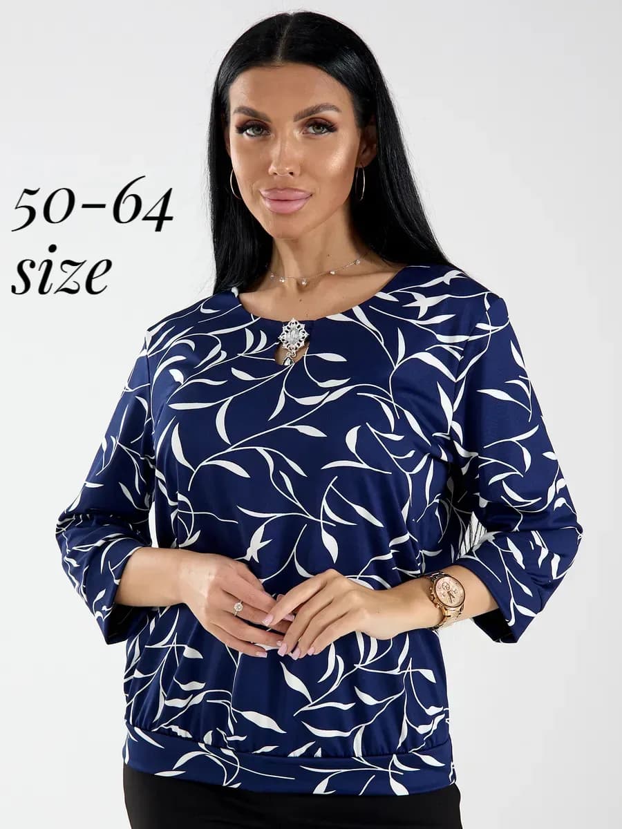 Блузка нарядная больших размеров