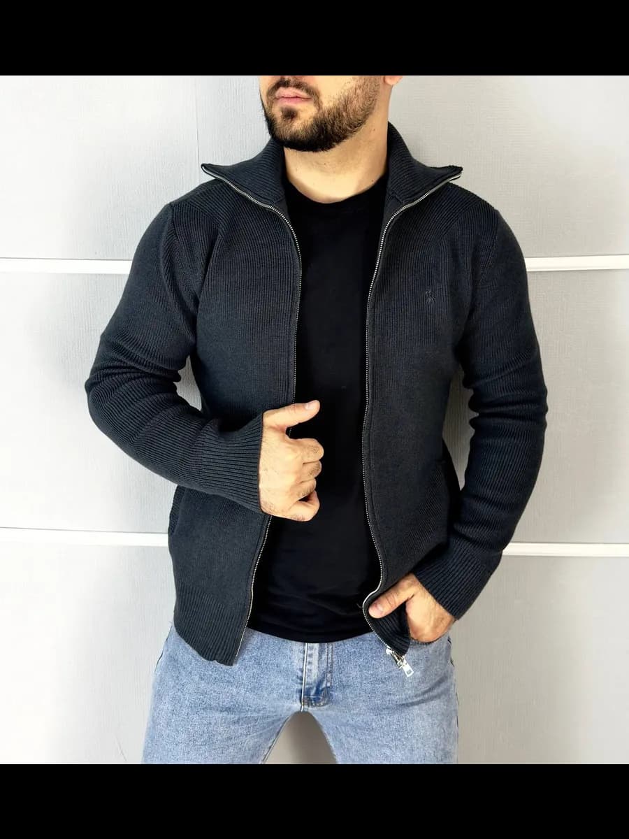 Кардиган на молнии