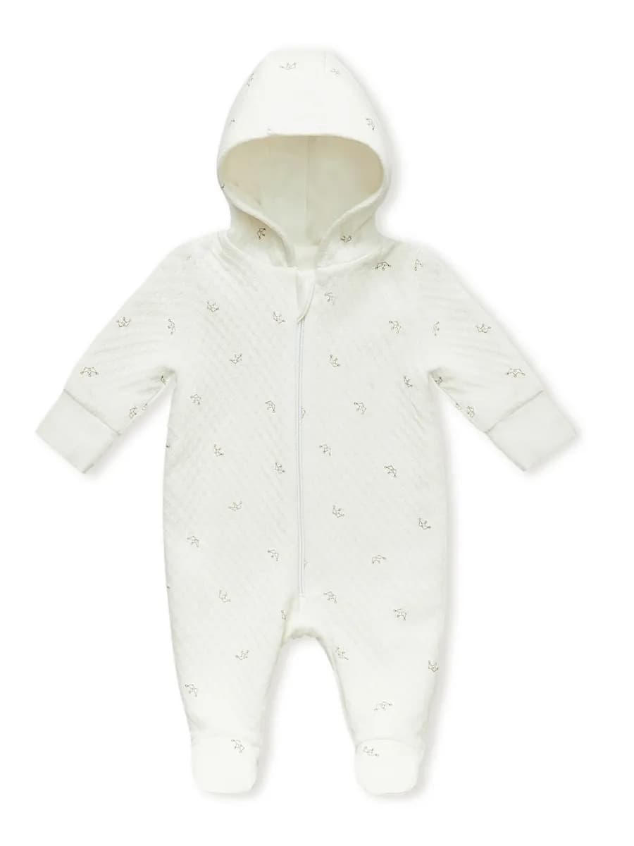 Теплый комбинезон для новорожденных