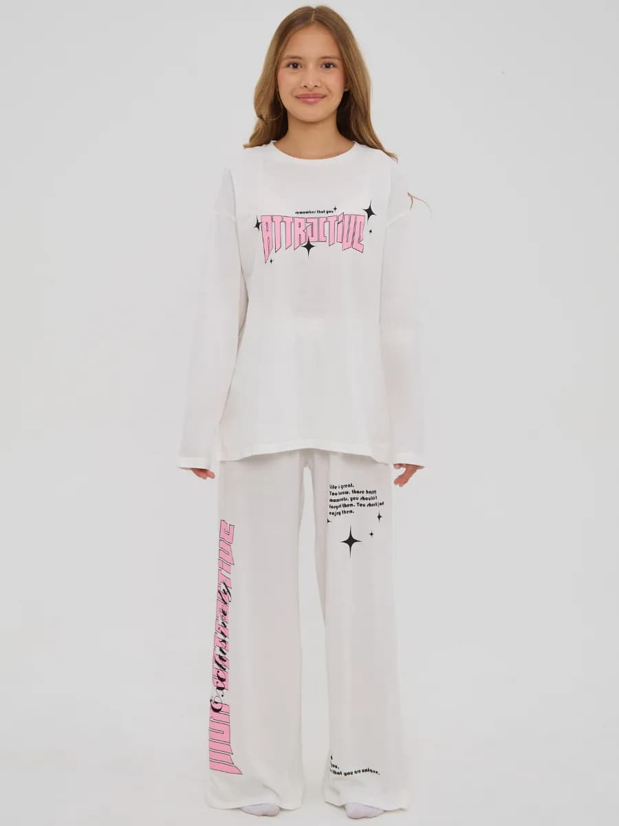 Пижама для подростка, домашний костюм